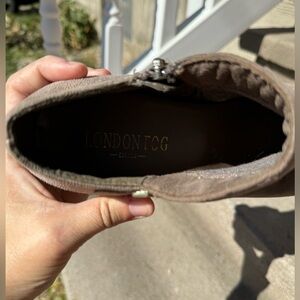 London fog dress booties